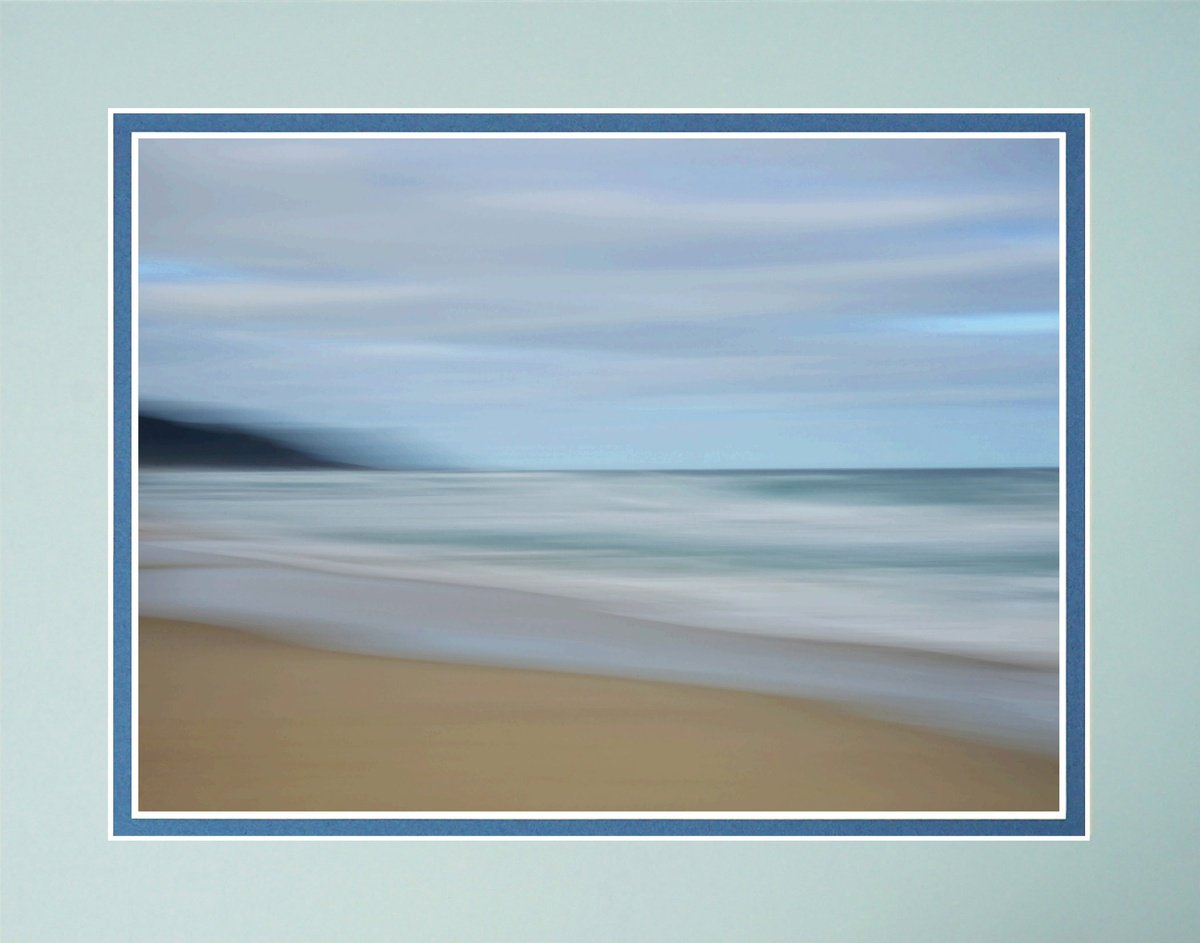 Photorealistic Landscape Photograph By Robin Clarke, 14 X 11", Great Ocean Road Australia Icm, Original Artwork