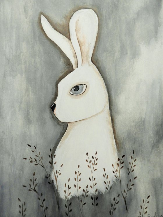 The white rabbit