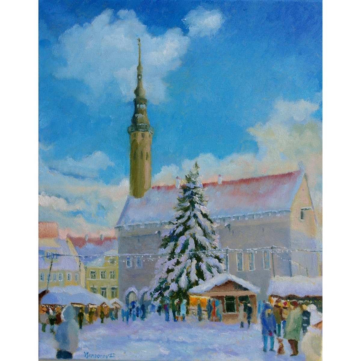 Winter Tallinn, Christmas Market by Juri Semjonov
