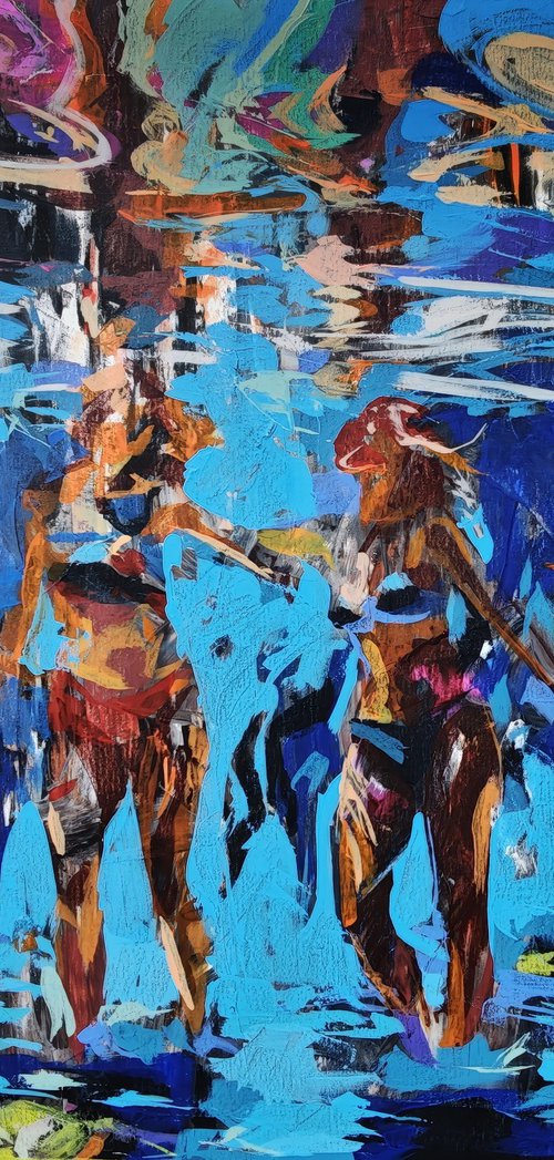 Water breathing by Daniel Bulimar Henciu