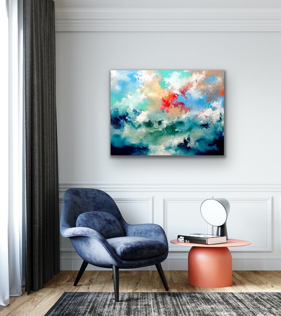 It Was That One Moment - Abstract - 80cm x 60cm