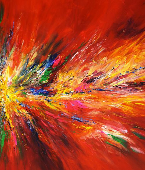 Red Expansion L 1 by Peter Nottrott