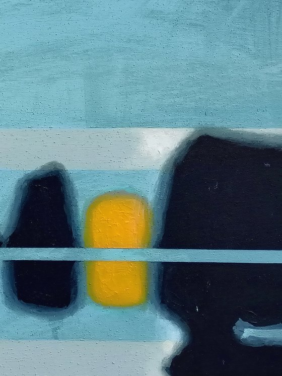 Abstract mirages. Calm.