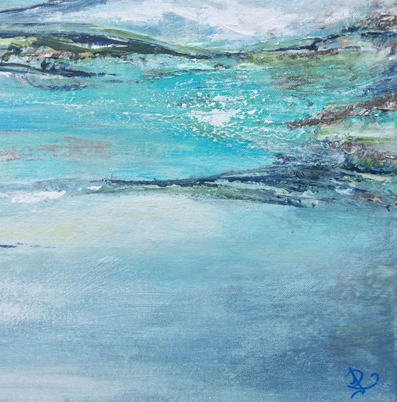 Abstract Welsh Seascape