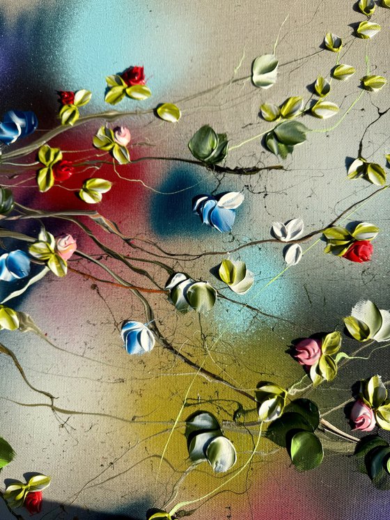 Floral Fusion I