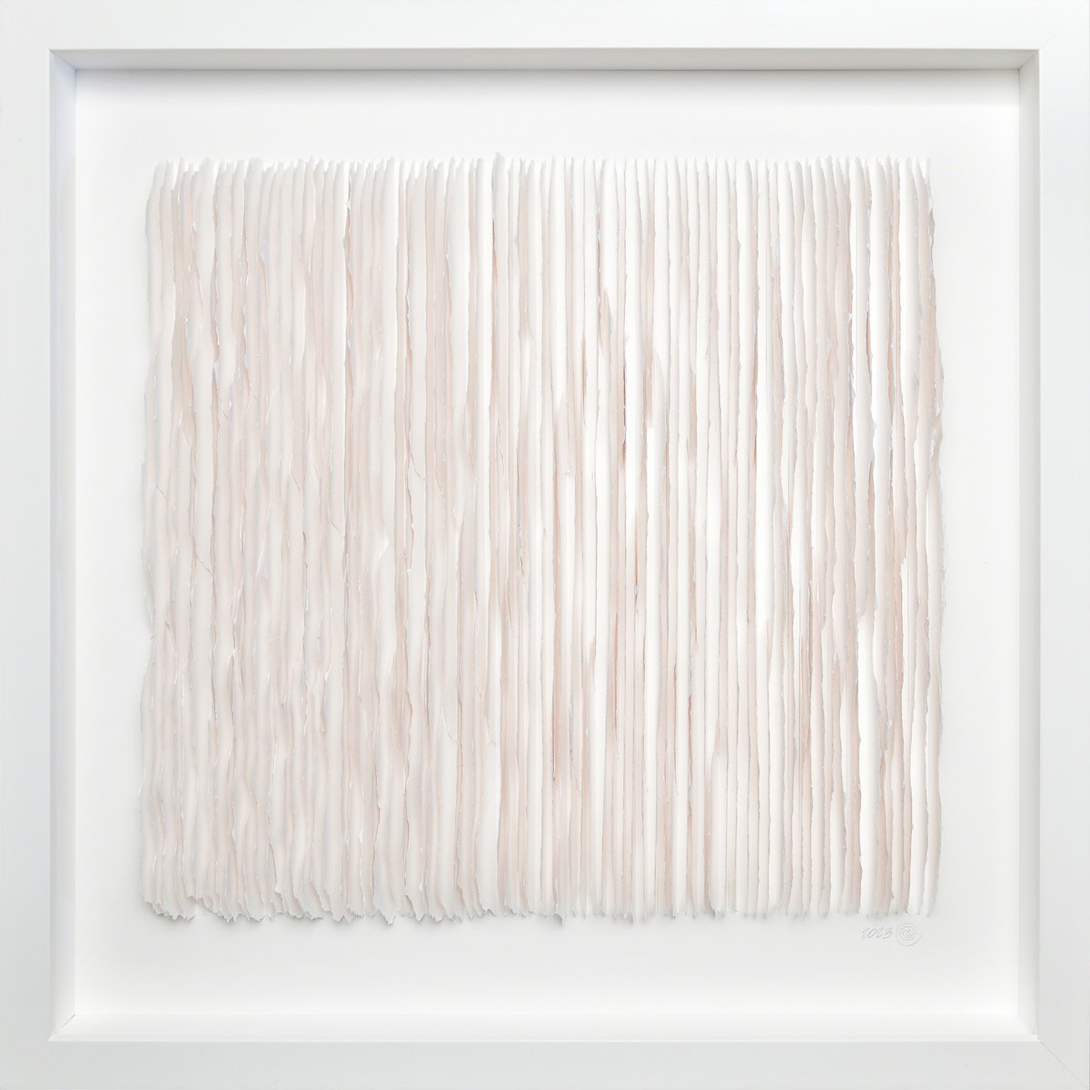 Organic Abstract Sculpture By Olga Skorokhod, 26 X 26", On The Edge, Original Artwork