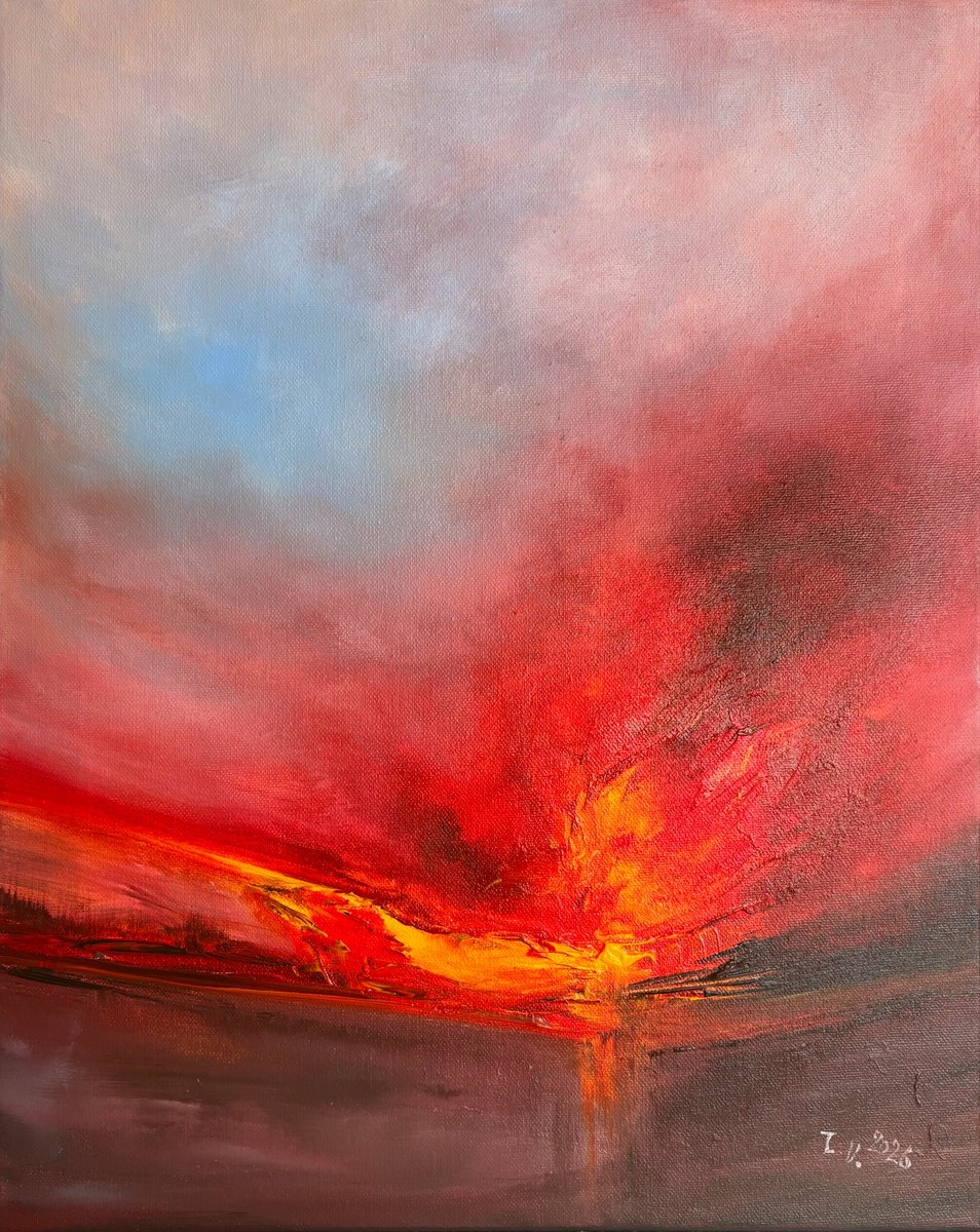  Dancing Sunbeams By Timea Valsami, 16 X 20, Artwork For Sale On Artfinder