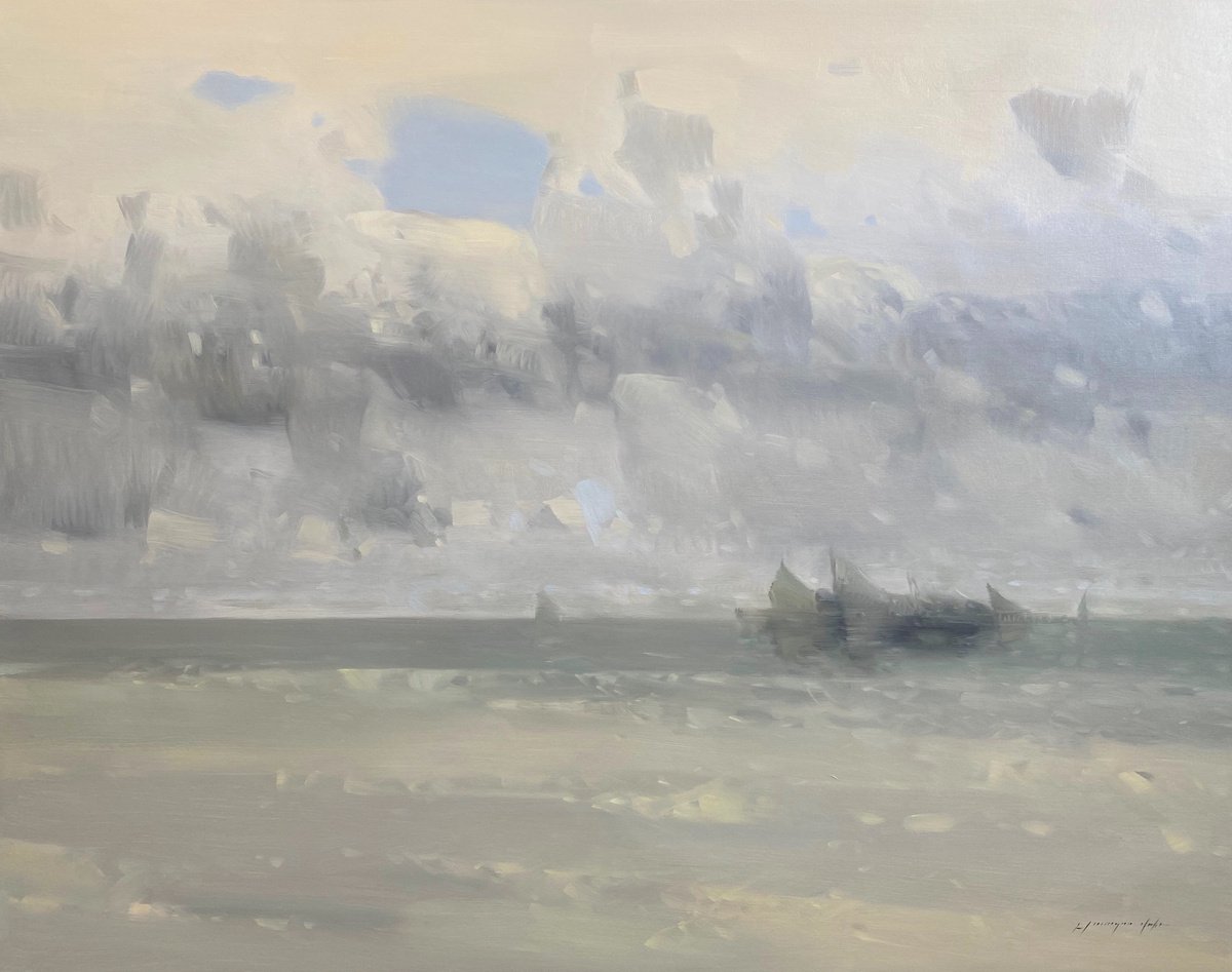 Coastal By Vahe Yeremyan, 56 X 44, Artwork For Sale On Artfinder