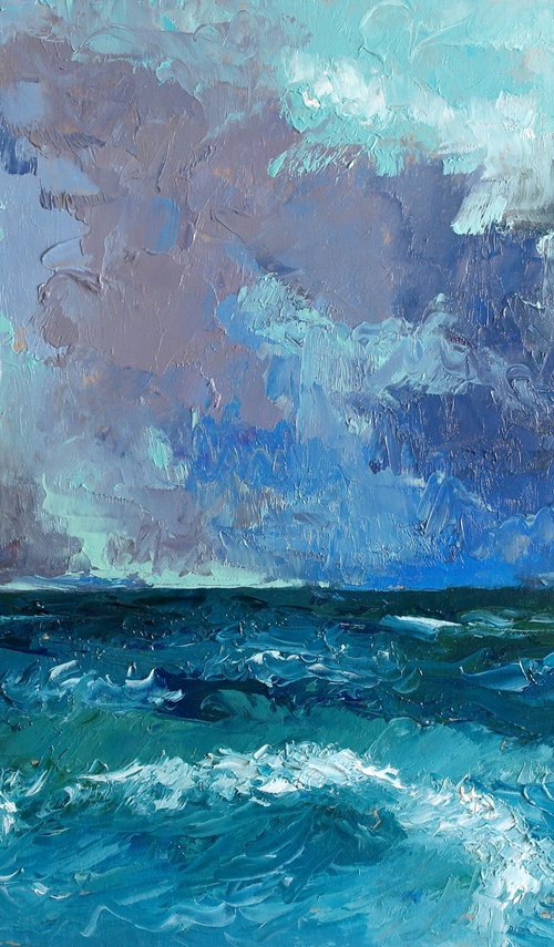 Stormly Seascape by Juri Semjonov