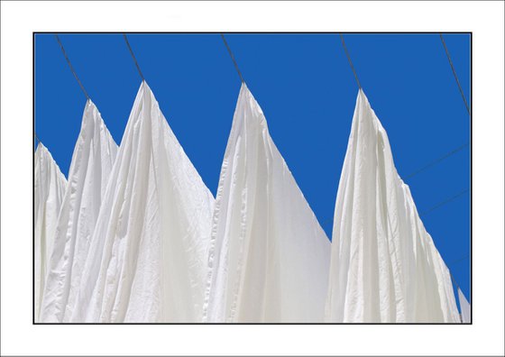 From the Greek Minimalism series: Greek Architectural Detail (Blue and White) # 18, Santorini, Greece