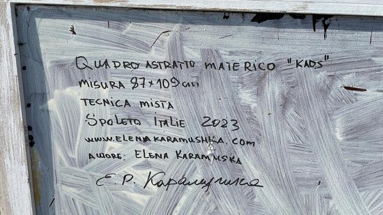 Quadro acrilico "KAOS"