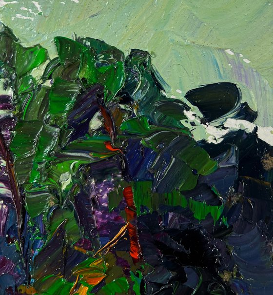 The Road to the Green Dense Forest