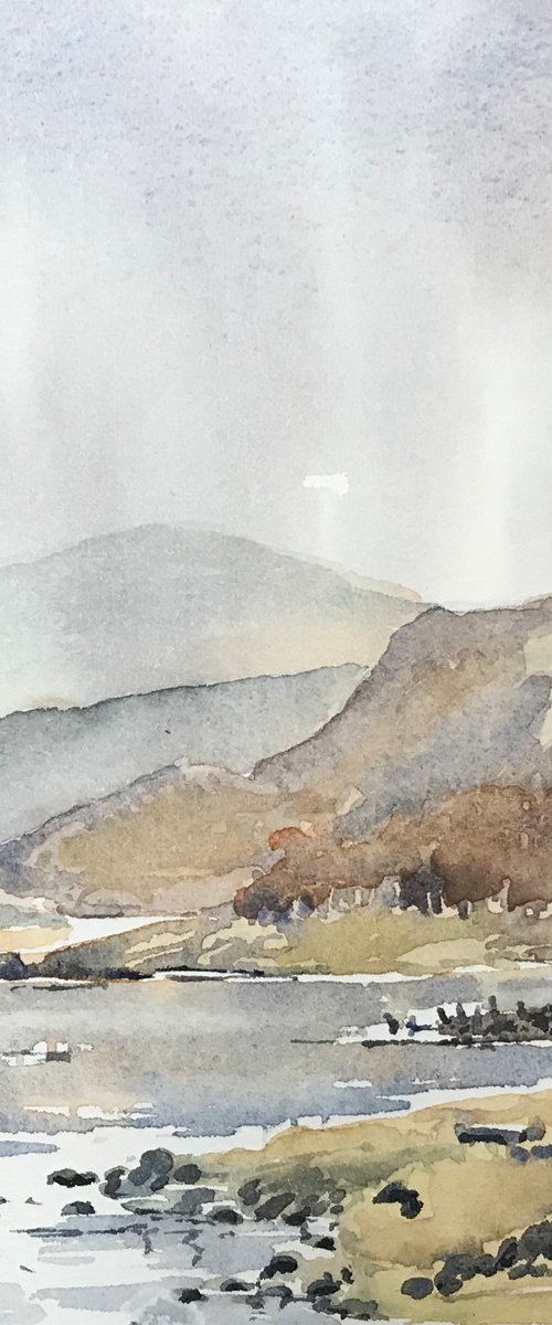 Mountain lake by Vicki Washbourne