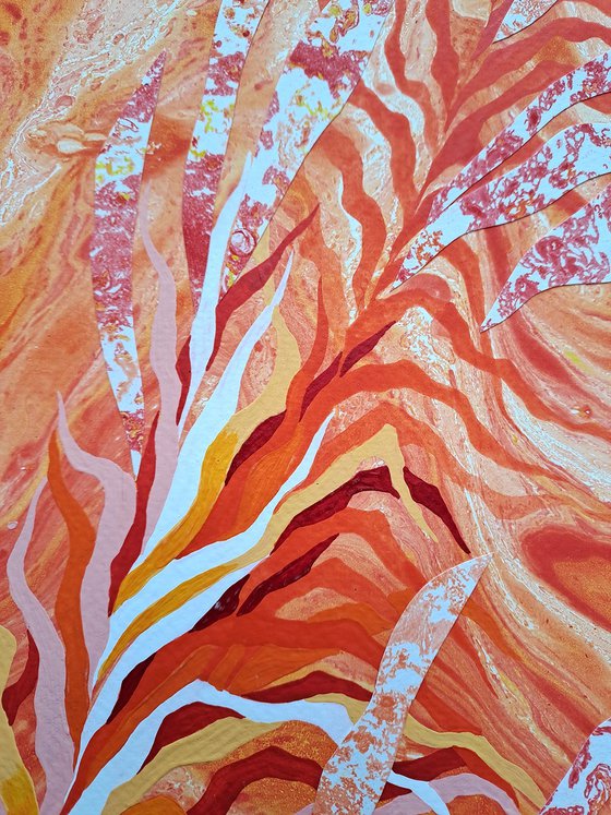 Set of 2 «Golden Grasses»