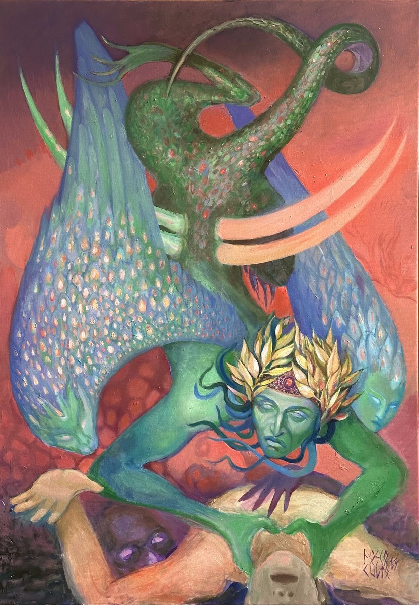 Oil Painting , Sinner By Fosco Culto, 28 X 39, Artwork For Sale On Artfinder