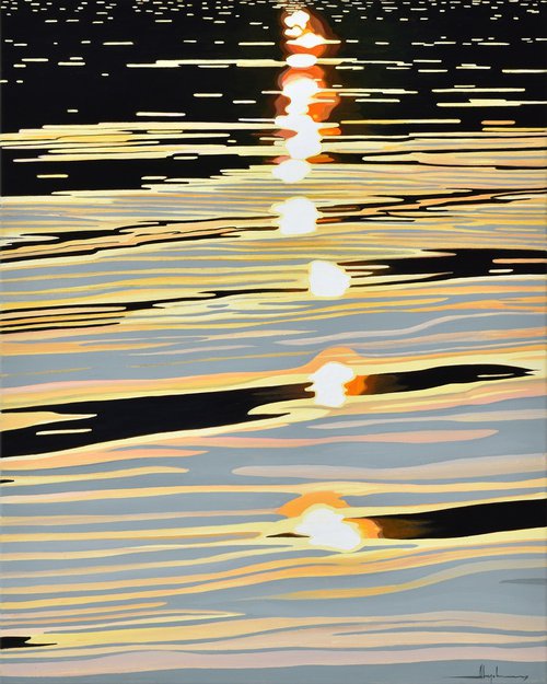 Reflection X / Glitter Path by Alex Nizovsky