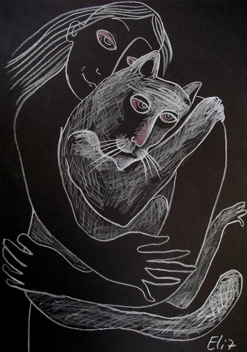 Graphic Pencil Drawing , Reappearance By Elisheva Nesis, 9 X 13, Artwork For Sale On Artfinder