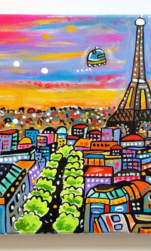 Beautiful Parallel Paris by Maria Luisa  Azzini