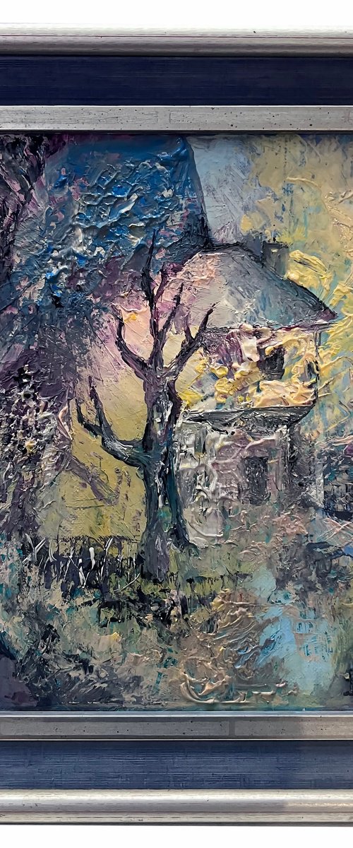 The house with the tree by Eleonora Bakalova