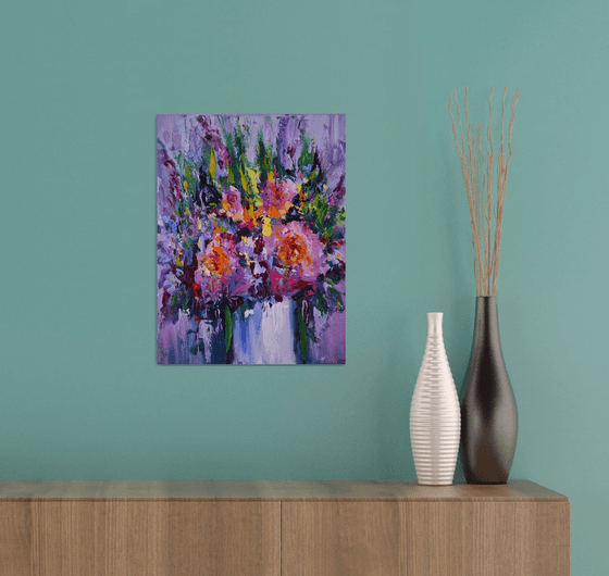 Study in lilac tones