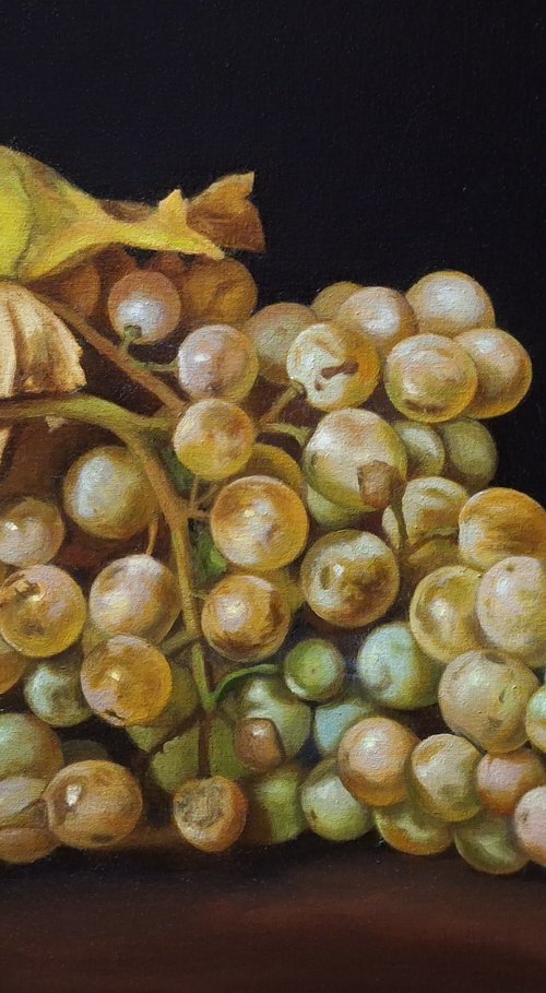 White Grapes by Lana Pochikyan