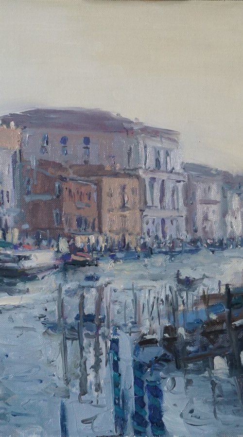 Evening Light, The Grand Canal by Alex James Long