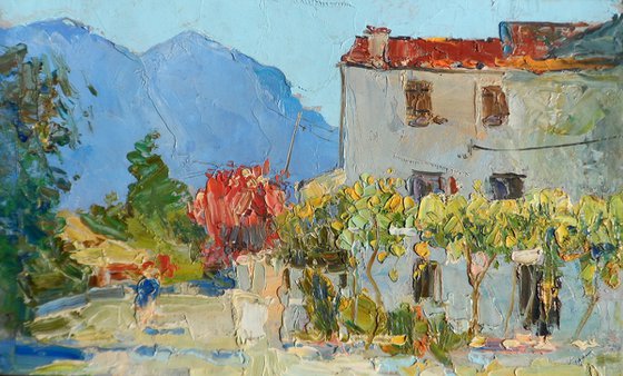 " Sunny day. Montenegro"