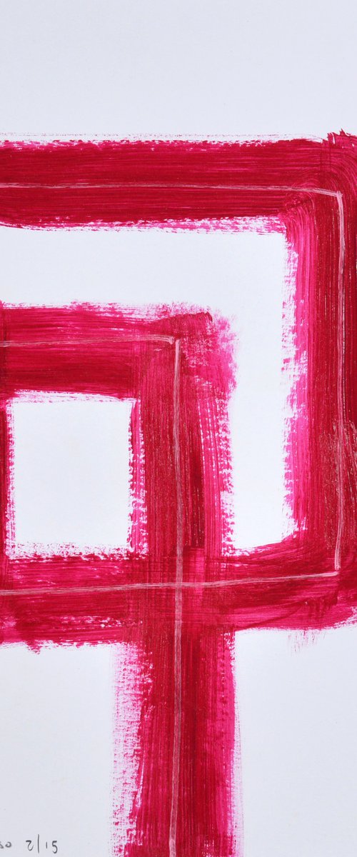 Signs & Symbols Pink (2) by Rodney Durso