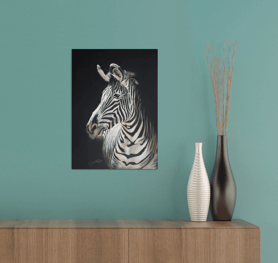 Zebra /  ORIGINAL PAINTING