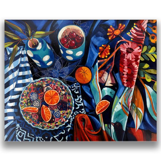 The Collector's Table Still Life Tablescape