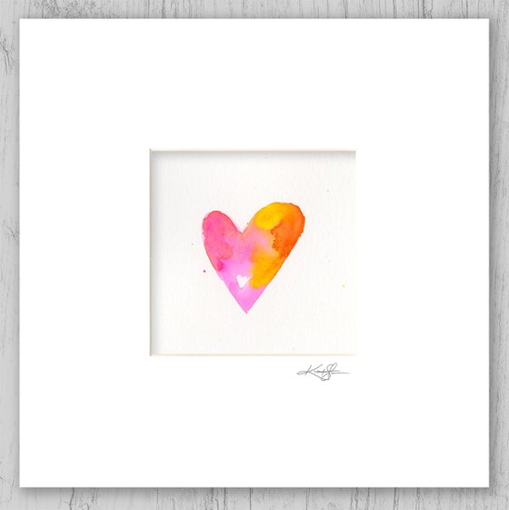 Matted Heart Art 13