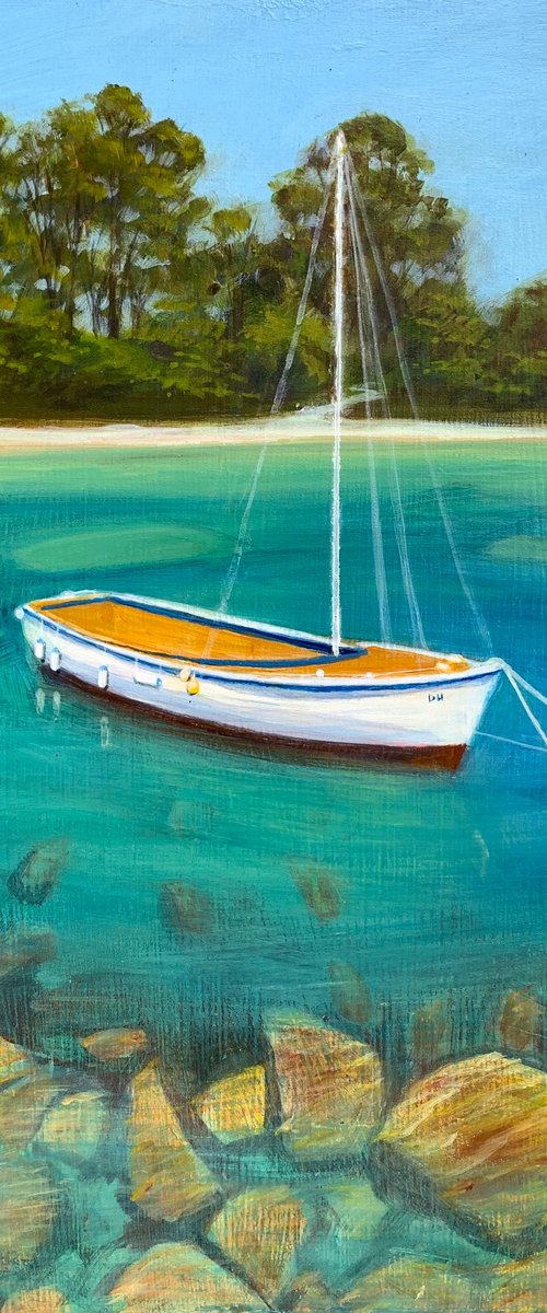 Tasmania boat by Shelly Du