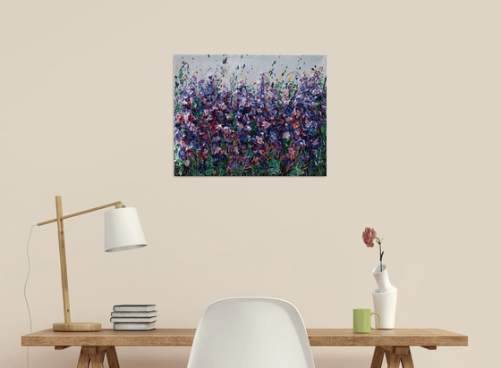 Plum Blossom Mixed Media