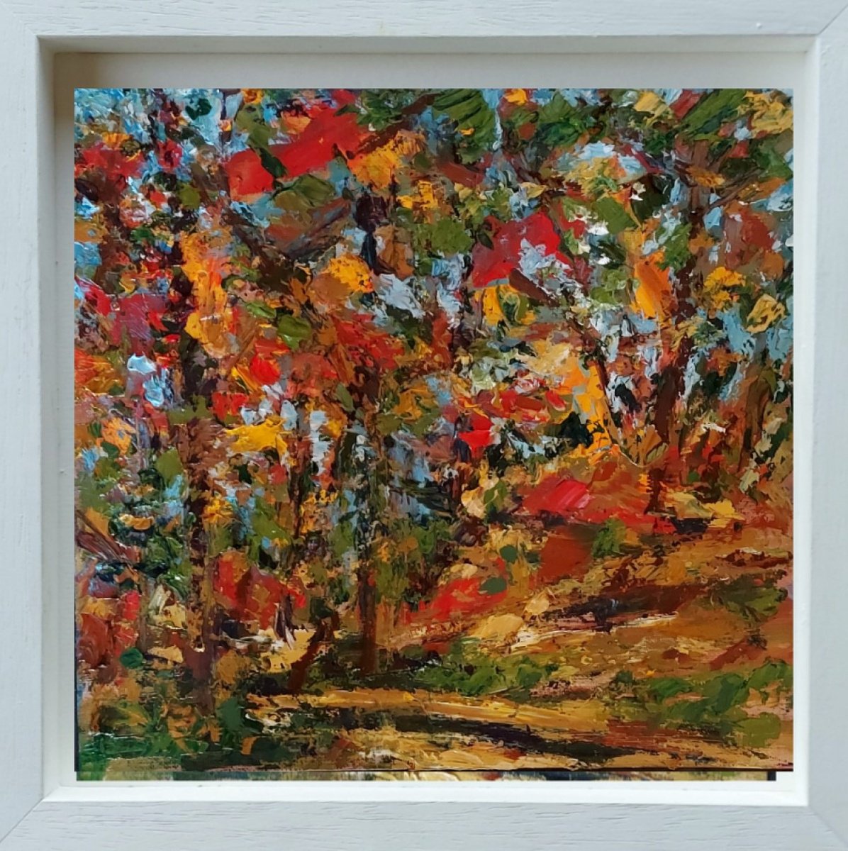 Autumn Fire by Niki Purcell - Irish Landscape Painting
