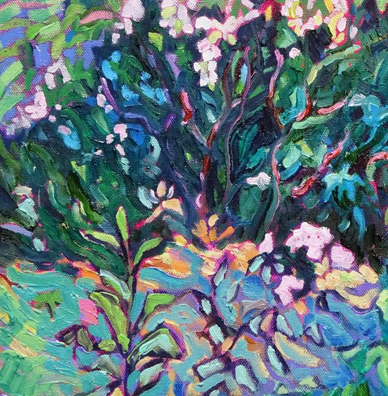 Floral Landscape - Rhododendrons