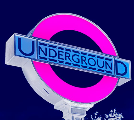 Underground Sign : 2021 NOV   1/20  24" X 16"