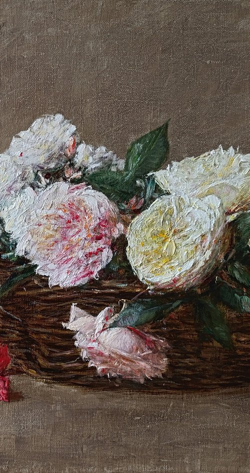 white roses by Syuzanna Tarverdyan