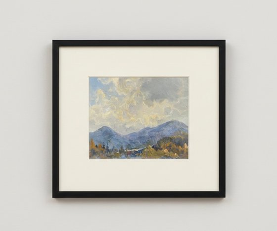 Light Above the Mountain Clouds