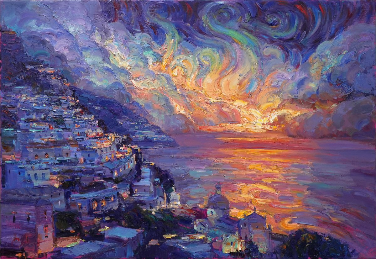 Enjoyment By Serhii Cherniakovskyi, 37 X 26, Artwork For Sale On Artfinder