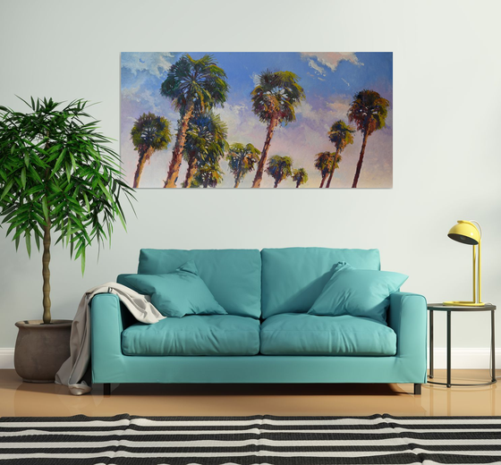 Palm Trees in California