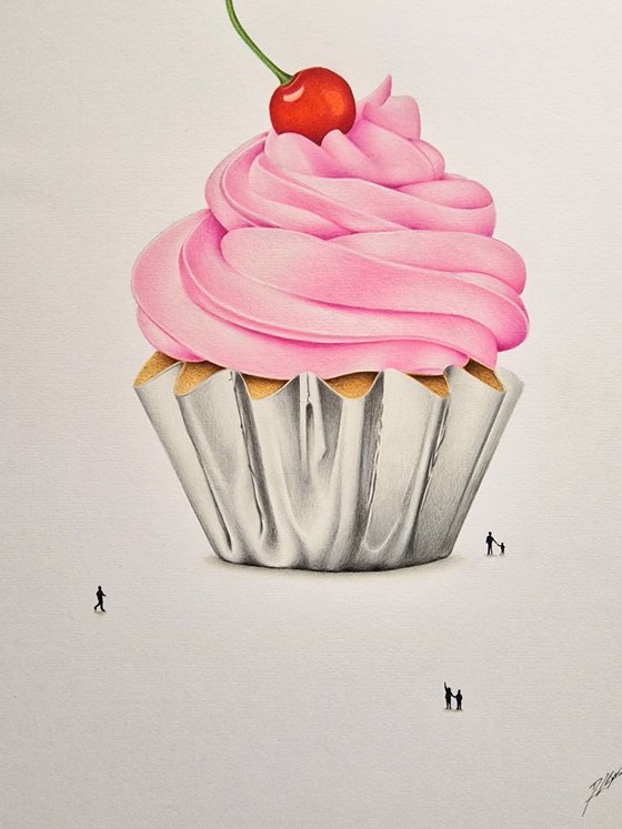 Cherry Cupcake