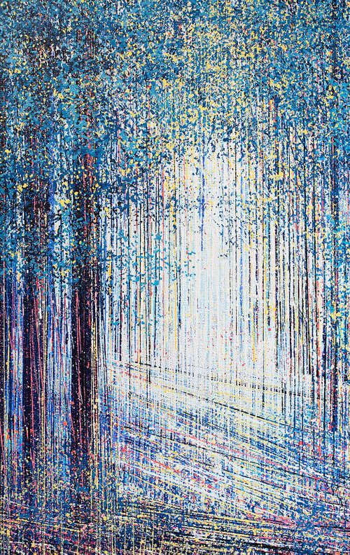 Bright Light In The Forest by Marc Todd