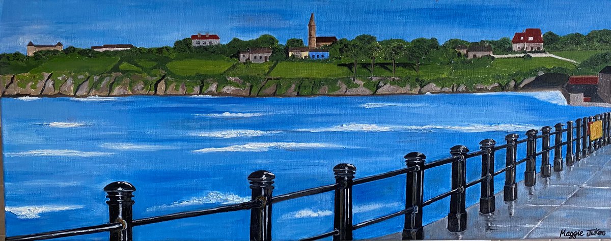 The Prom By Maggie Jukes, 30 X 12, Artwork For Sale On Artfinder
