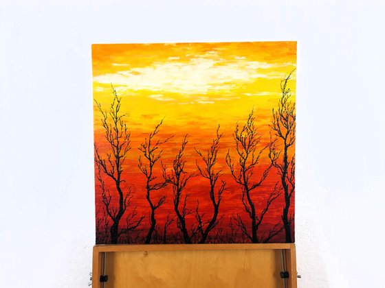Sunny trees