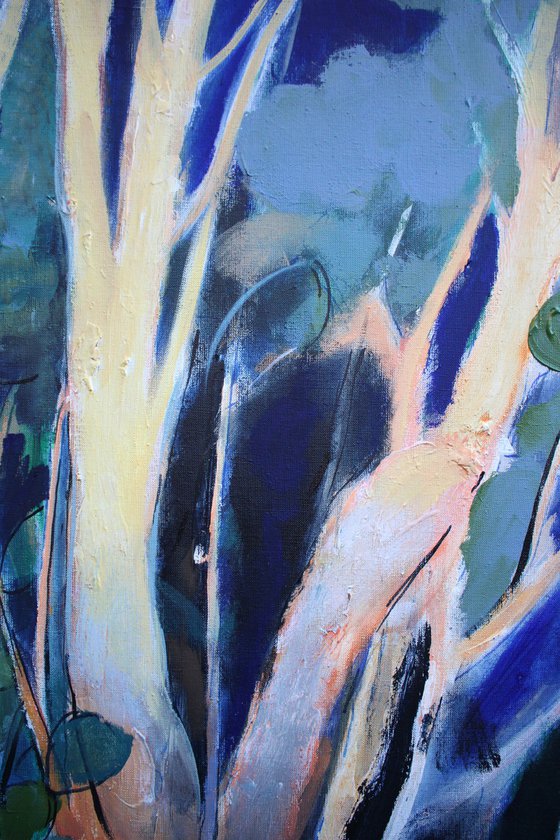 Twilight time. Lilac