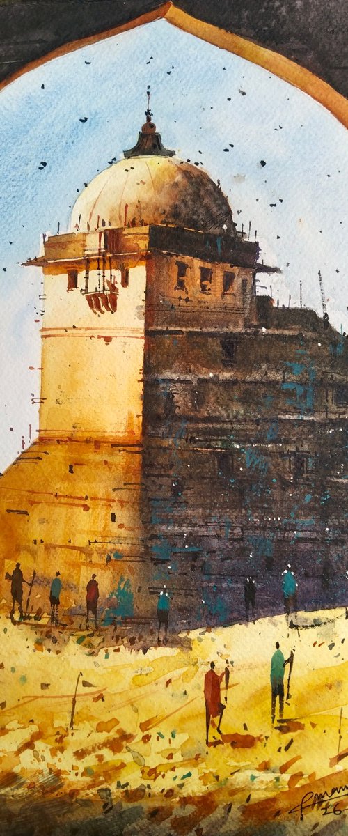 Old palace by Saheb Mondal