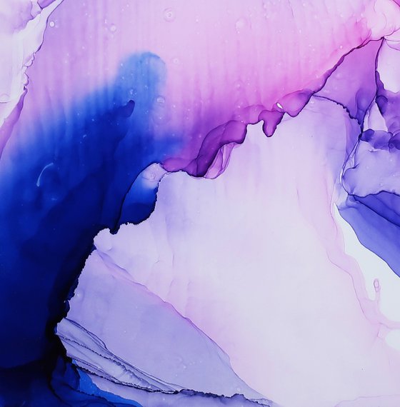 Alcohol ink Abstract painting