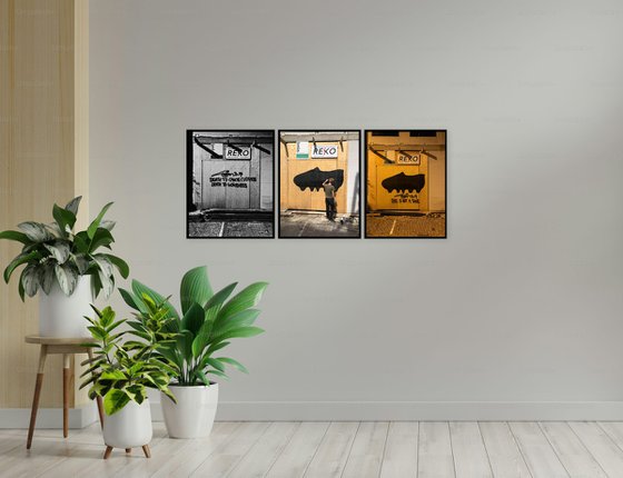 This Is Not A Shoe (Framed)