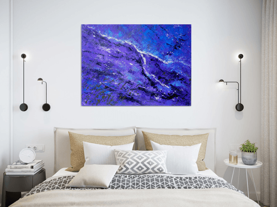 Purple Nebula - Large