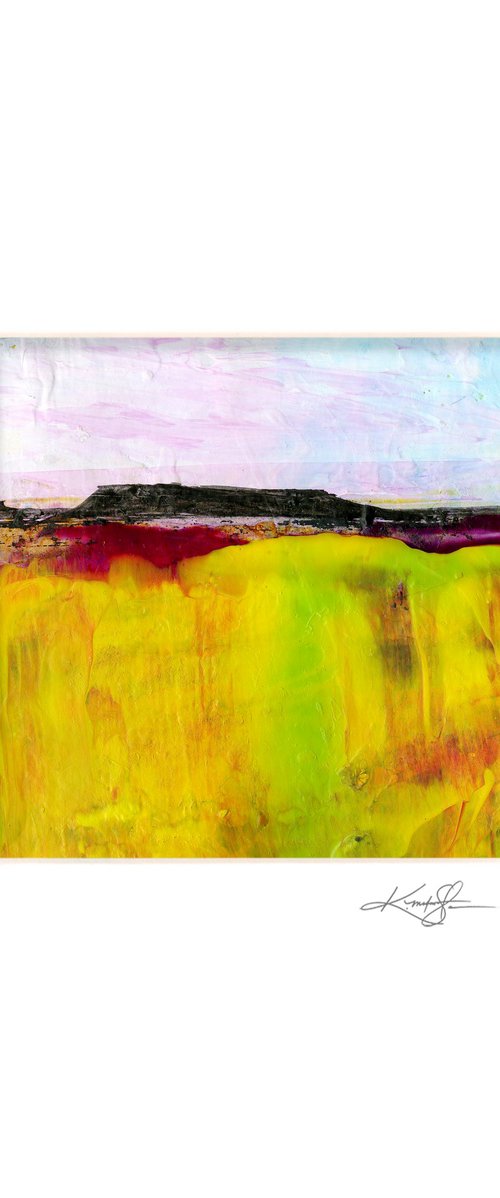 Mesa 152 - Southwest Abstract Landscape Painting by Kathy Morton Stanion by Kathy Morton Stanion